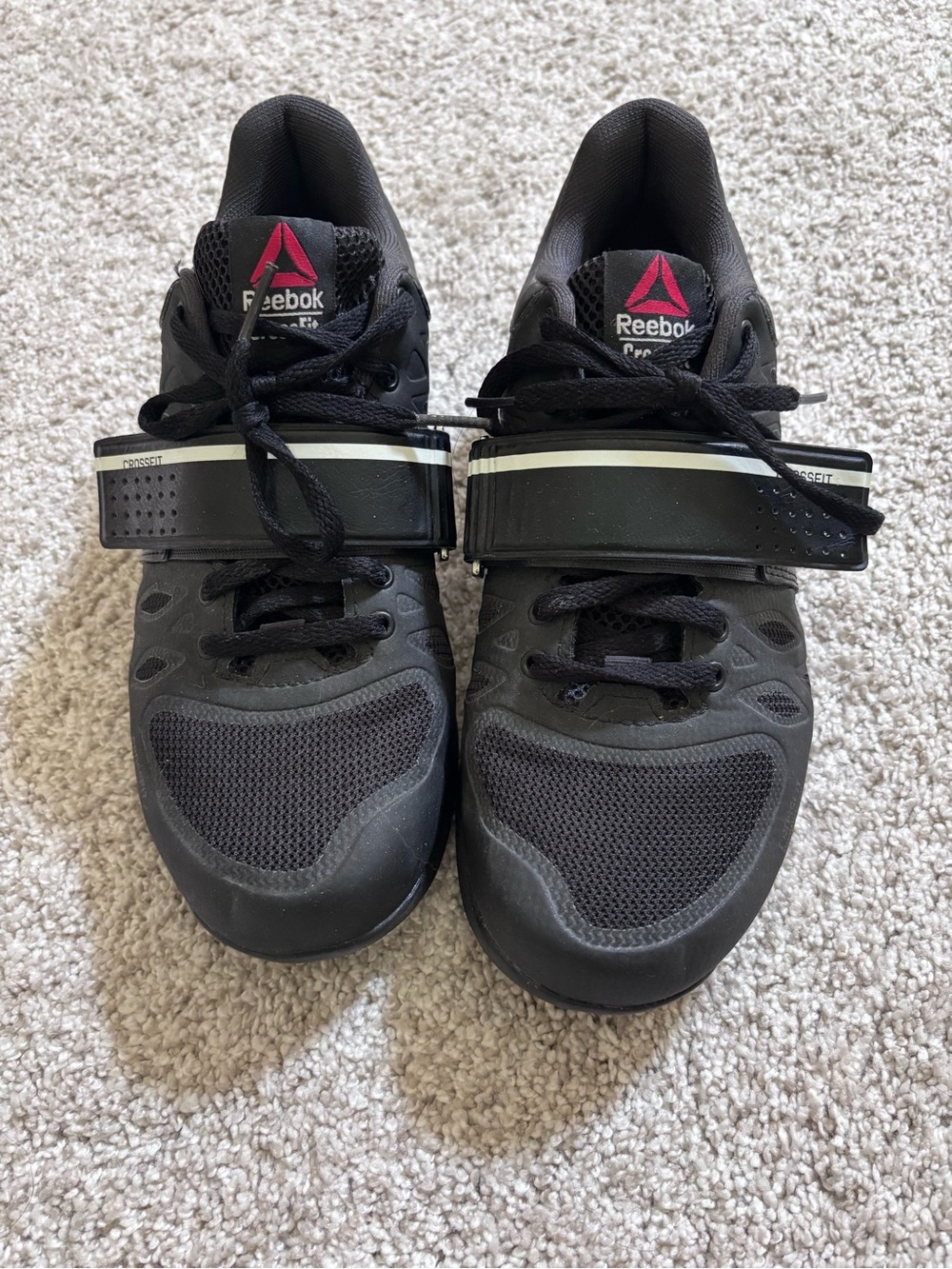 Reebok CrossFit Black Athletic Training Shoes, Barely worn